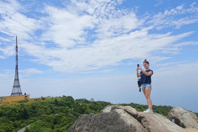 Scooter Adventure on Monkey Mountain - Ban Co Peak: drinks, fruit, and a breezy viewpoint