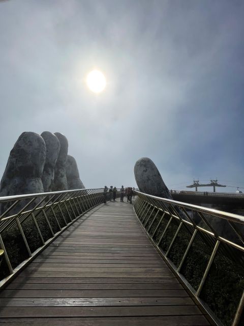 The private trip to Golden Bridge - Lunch at Ba Na Hills and the Michelin-Style Bonus Moment